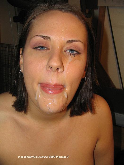15P Gets a load across her face in the gym