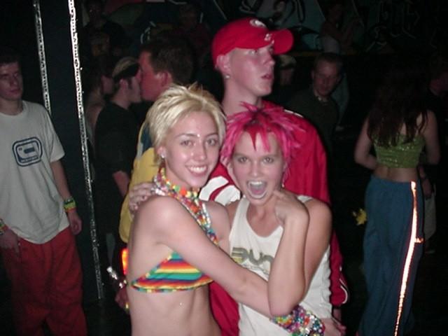 15P Beautiful wild party sluts drunk and getting trashed in the club