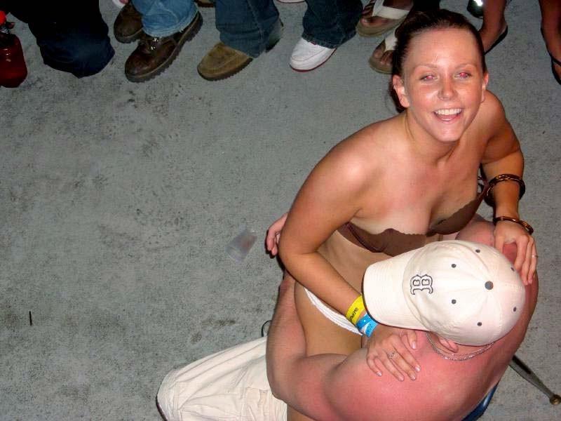 15P Drunk College Coed Party Girls Flashing Perky Tits
