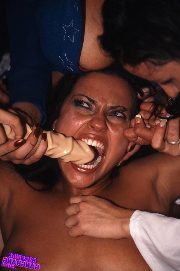 17P Lesbians bdsm gangbang fetish sex with intense toy action