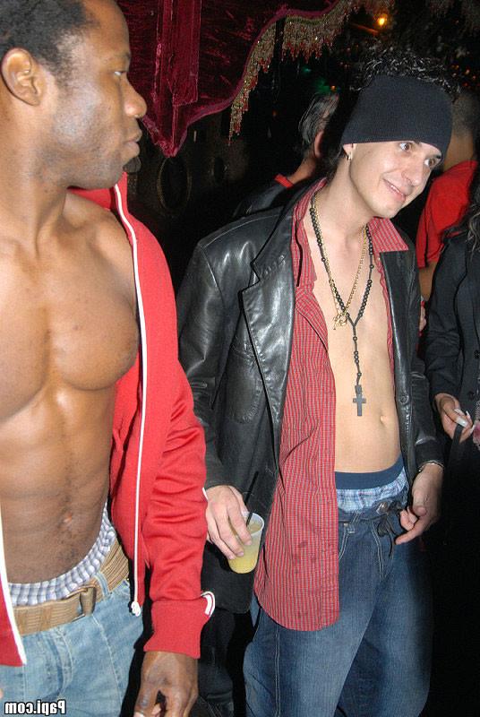 13P Check out these hot gay papis at this club they are off da chain