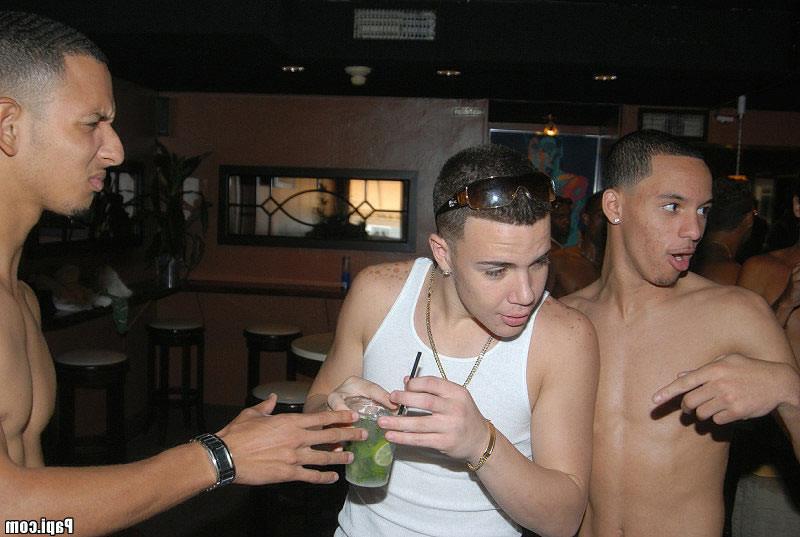 12P This papi party takes over the club in these killer guy on guy action movie clip