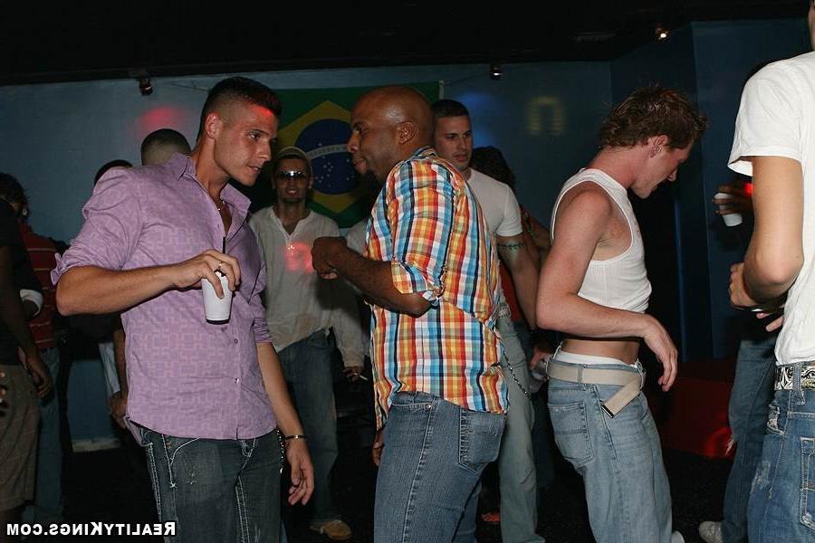 14P Aubry and his hot club buddies have some fun at the afterhour party
