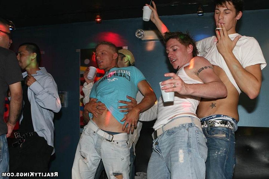14P Aubry and his hot club buddies have some fun at the afterhour party