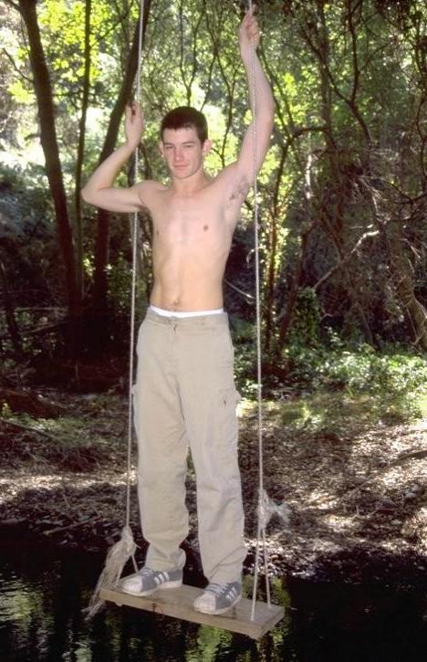 15P Skinny twink cock solo outdoors
