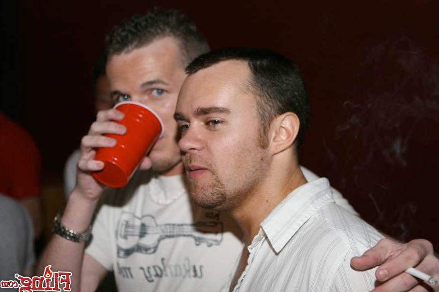 14P Check out this hot circle of horny guys hooking up at the club for some amazing 