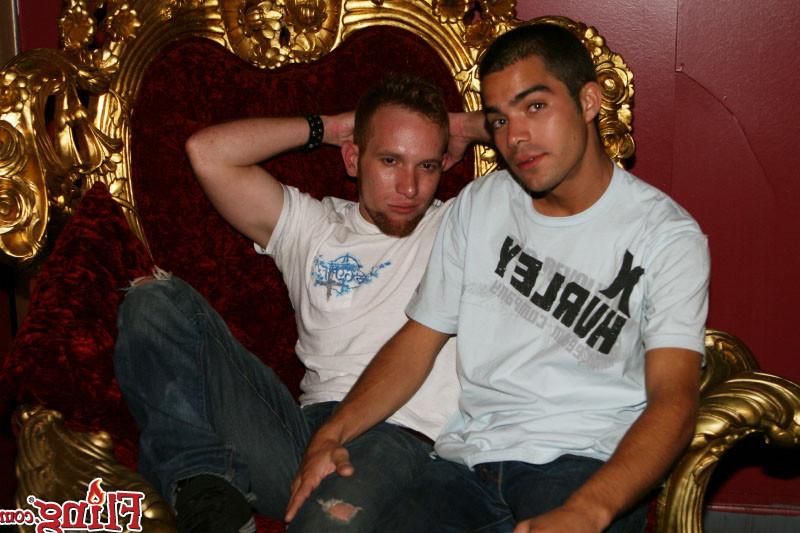 14P Check out this hot circle of horny guys hooking up at the club for some amazing 