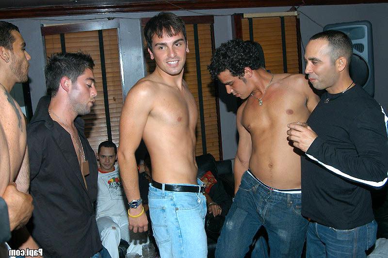 12P Check out these hot gay mingling partys at the sex club in these awesome pics