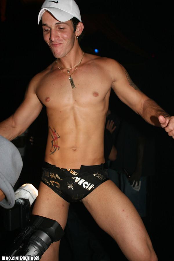 4P Tristan and friends get down anal style in these hot gay orgy club sex pics