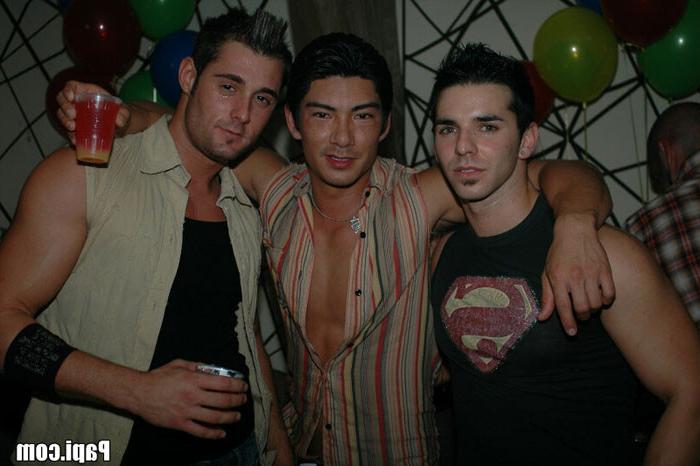 10P These guys go out and get crazy in the club and go home swinging dongs in the ai