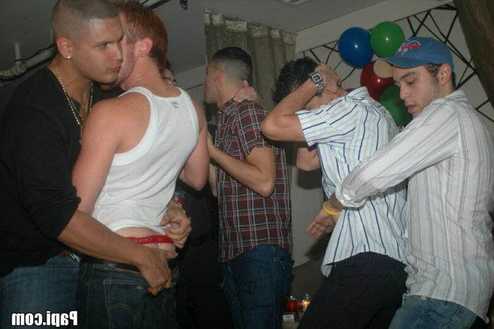 10P These guys go out and get crazy in the club and go home swinging dongs in the ai