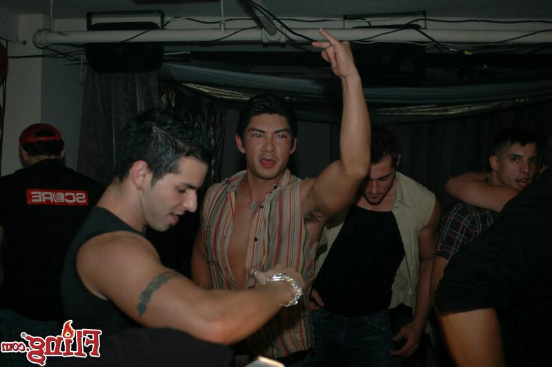 17P Big dong boys masterbate and cum on eachother in these hot fucking club pics