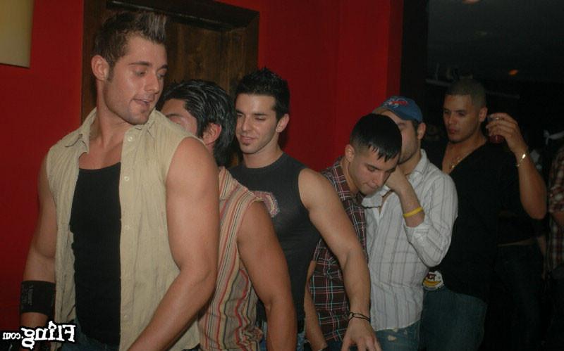 12P Amazing boys get down at the club for some rod penetration in miami beach