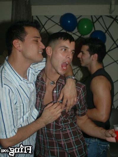 12P Amazing boys get down at the club for some rod penetration in miami beach