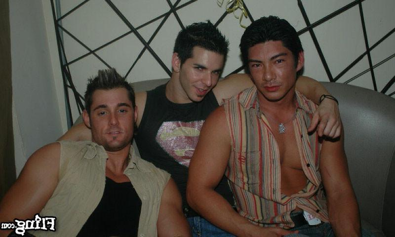 12P Amazing boys get down at the club for some rod penetration in miami beach