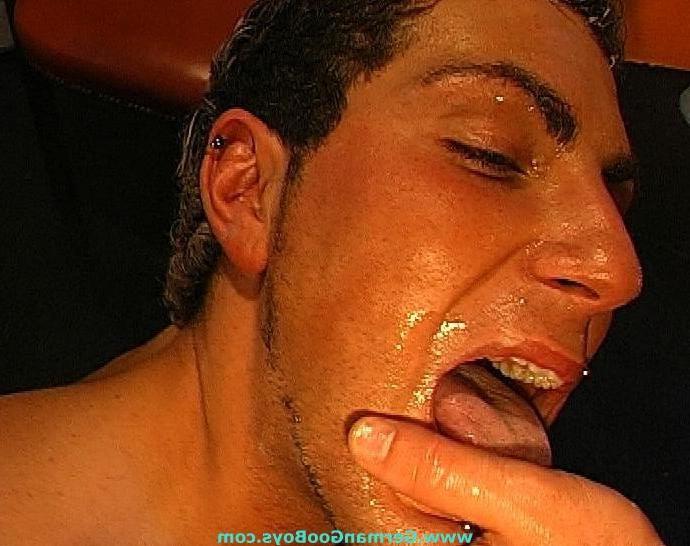 20P German Goo Boys bukkake party with cute sexy guys