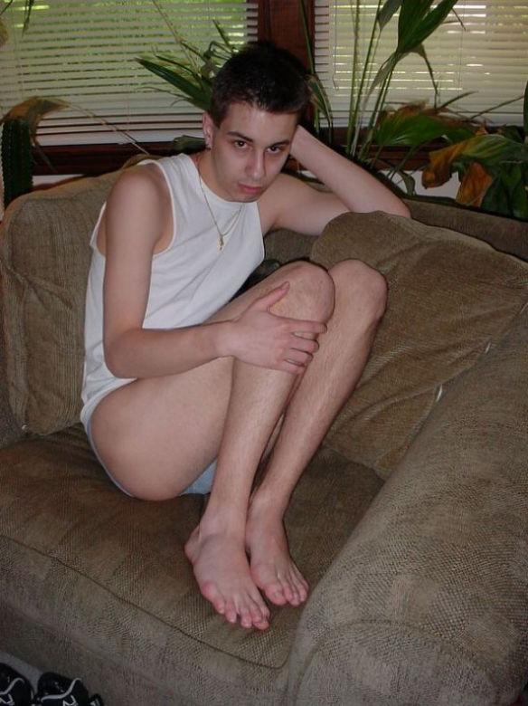 16P really tender unwary twink posing naked first time