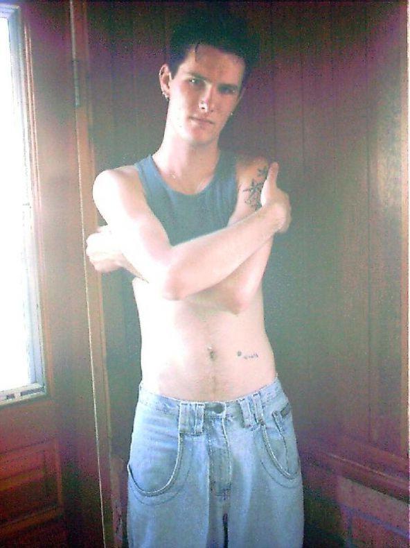 16P tender dude show his innocent naked body first time