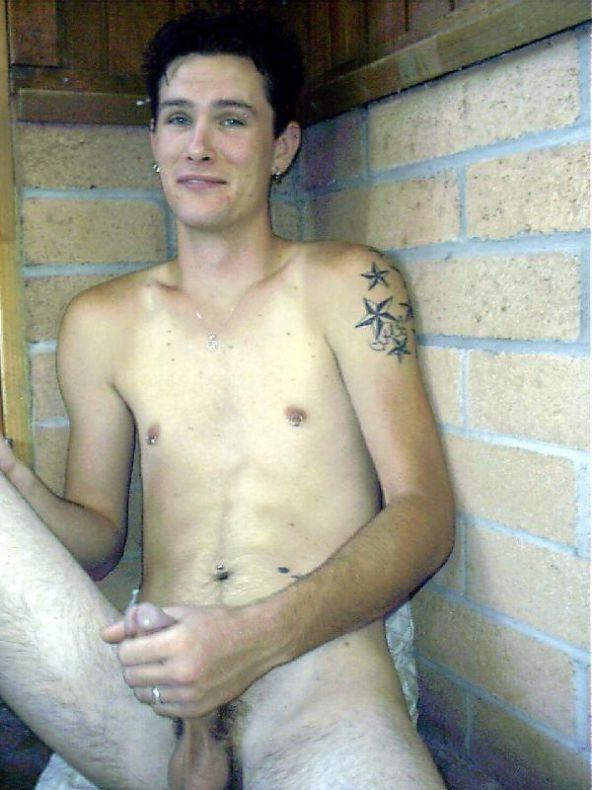 16P tender dude show his innocent naked body first time
