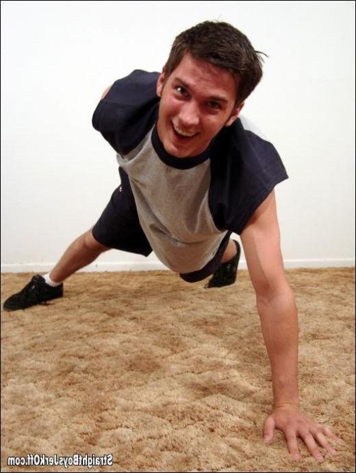 16P spicy twink bare posing for a money first time