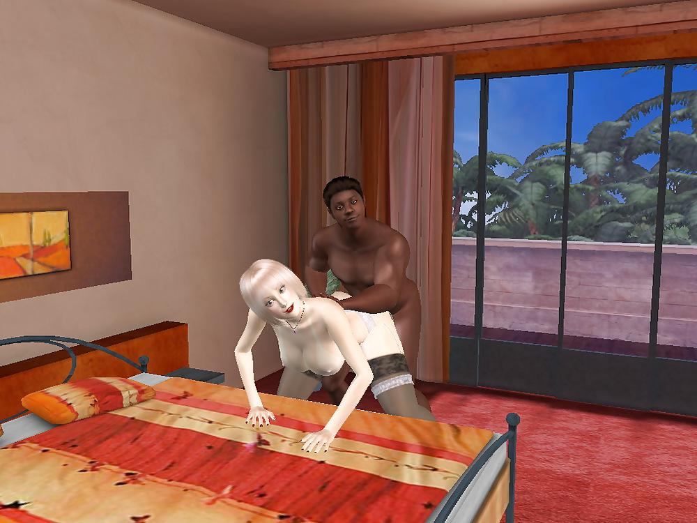 14P Interracial sex