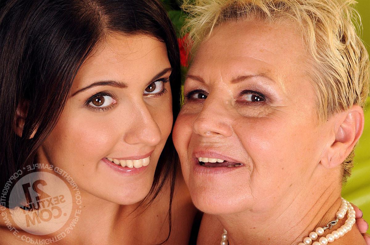 20P The most ecstatic hot milfs and lusty matures enjoy some mind-blowing lesbian se