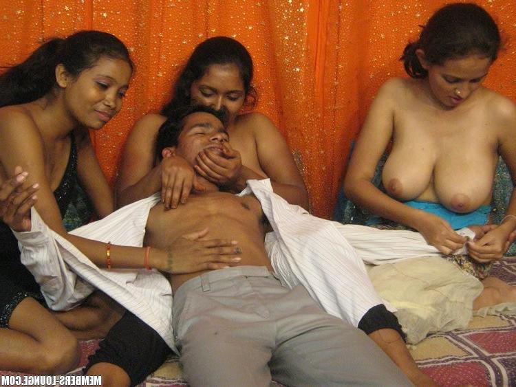 12P Big Indian gangbang
