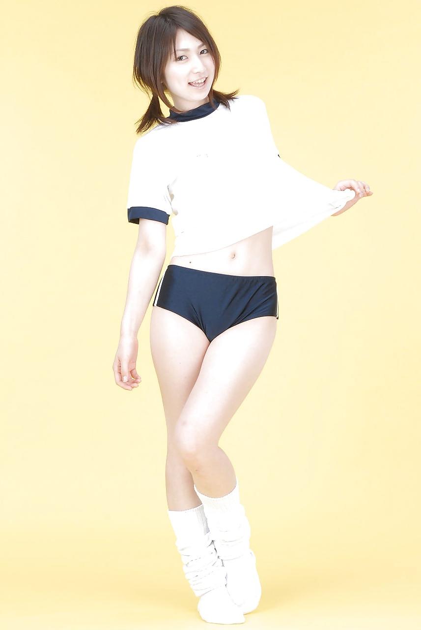 25P Cute japanese gym class uniform