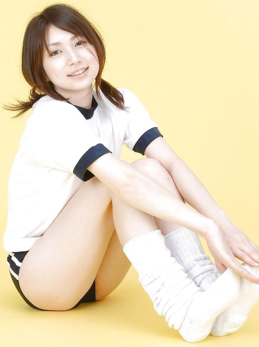 25P Cute japanese gym class uniform