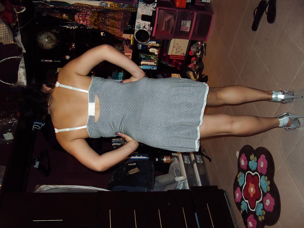 12P Latin wife in thong--esposa en tanga- coments please...