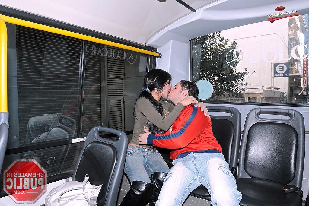 15P On the back of the bus aint so bad when you got a tranny 