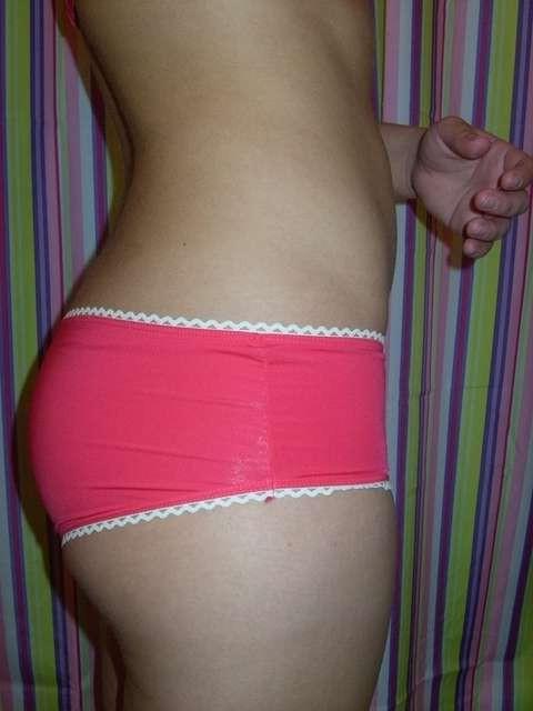 16P Latina teen takes mirror pics and masturbates