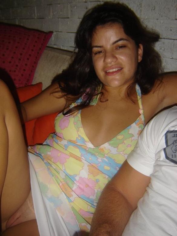 15P Horny Latina sucks cock