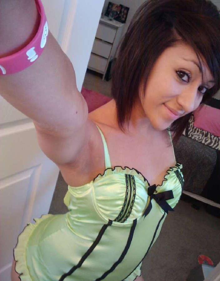 14P Horny Latina teen selfshooting