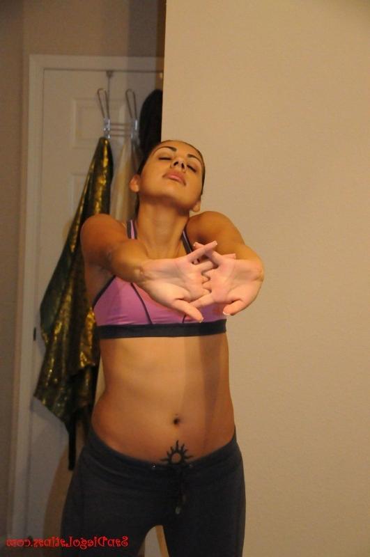 14P Sleeping latina gets bra and panties removed by roommate