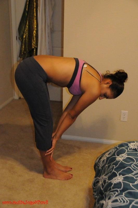 14P Sleeping latina gets bra and panties removed by roommate