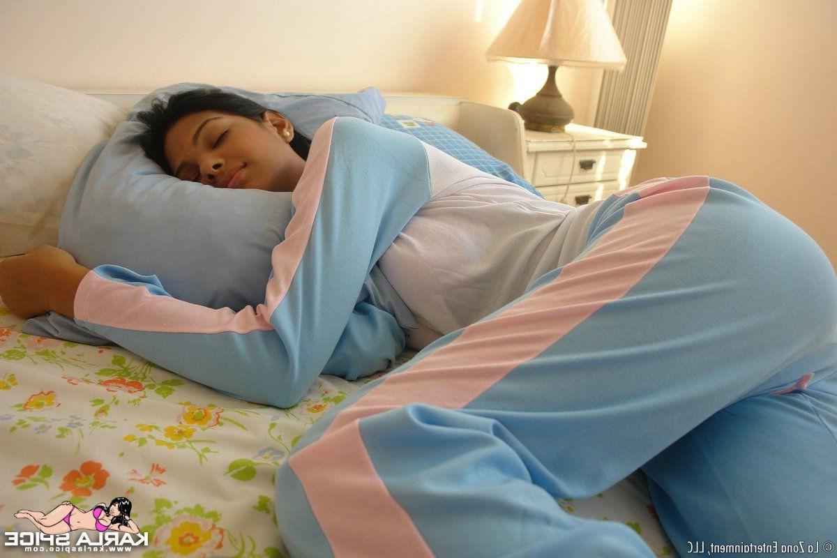 16P Latina sleeping