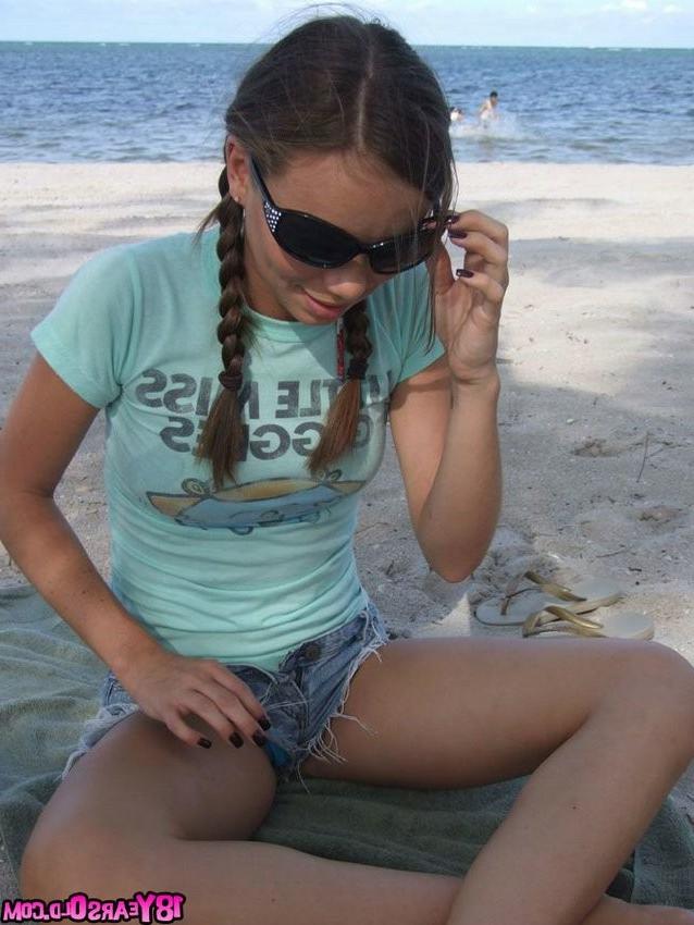 16P teen in pigtails riding cock reverse cowgirl style