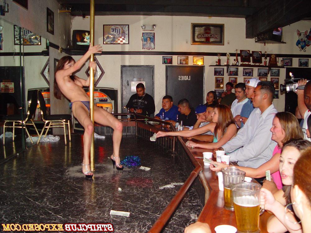 15P Shocking public stage sexin stip club