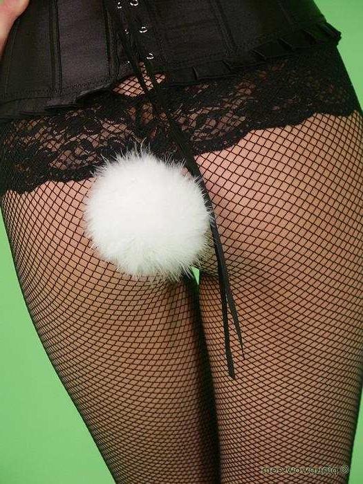 16P Hayley Marie Serving As A Bunny