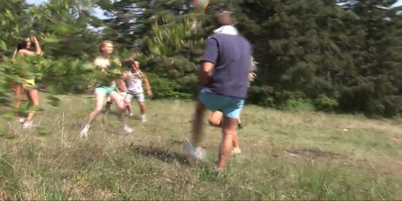 15P Victoria Rush banged in an outdoor orgy