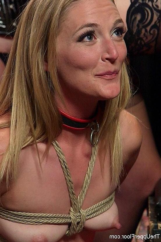 25P Lilith Luxe and friends bound and public fucked at bdsm sex part