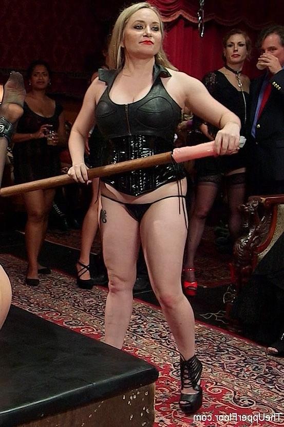 25P Lilith Luxe and friends bound and public fucked at bdsm sex part