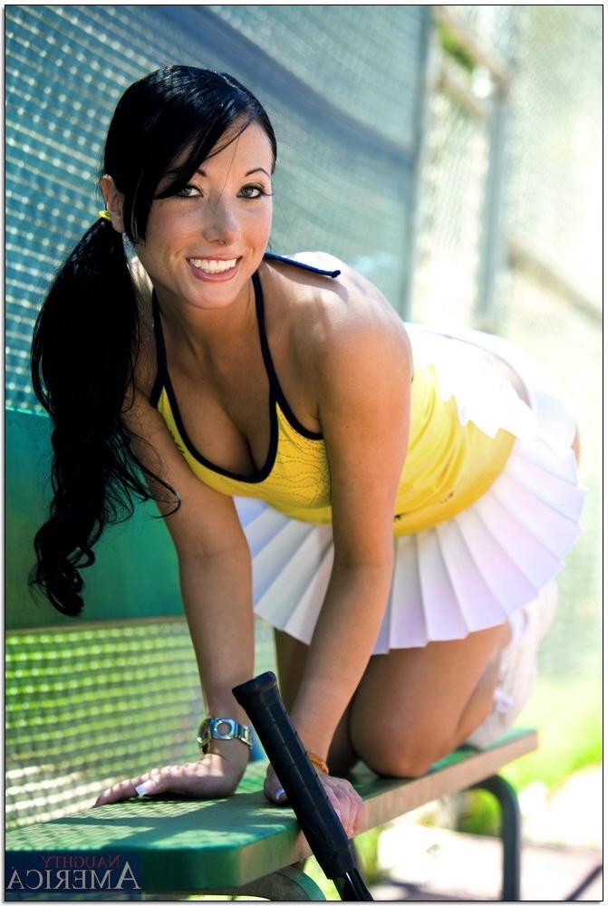 15P Sexy nadia nitro Fucked Hard in her Tennis uniform by her coach's huge cock!