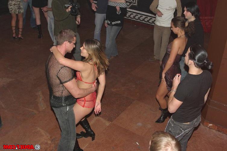 20P Ordinary club party turns into nasty hardcore orgy