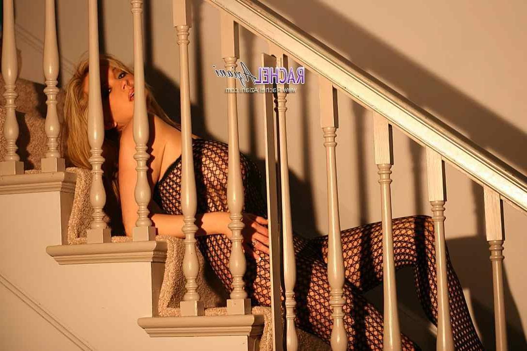 16P Hot busty babe in sexy fishnet body stocking