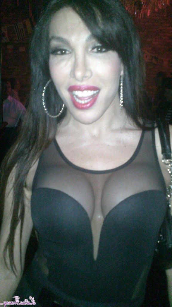 12P Nikky Monterlo with her sexy latina tranny girlfriends