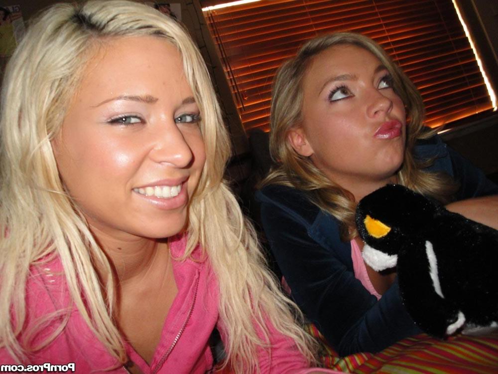 16P Horny teen best friends having a threesome