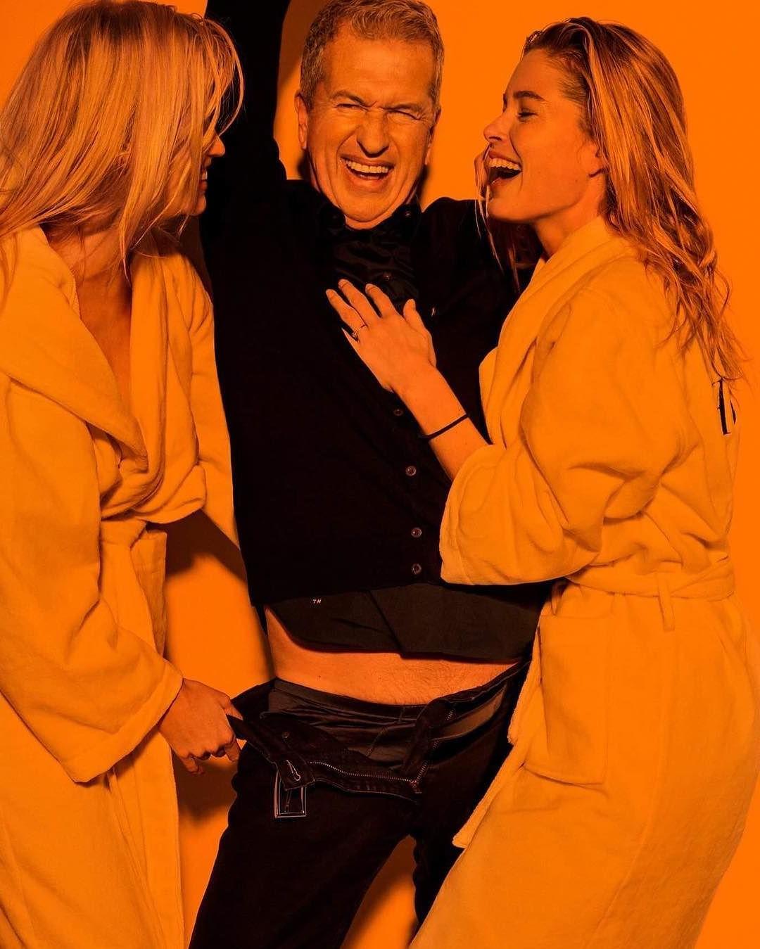 8P Doutzen Kroes & Lara Stone Nude Photos
