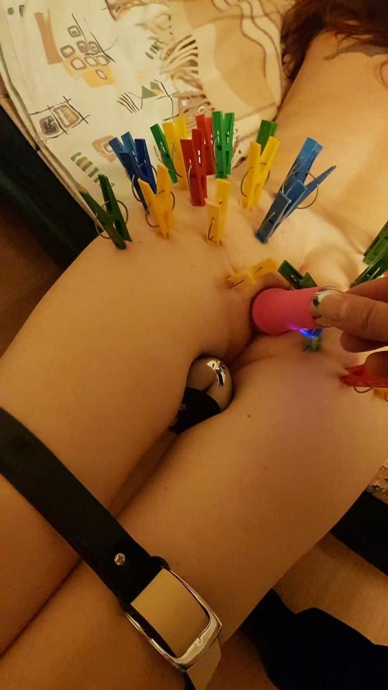 21P amateur woman bdsm session